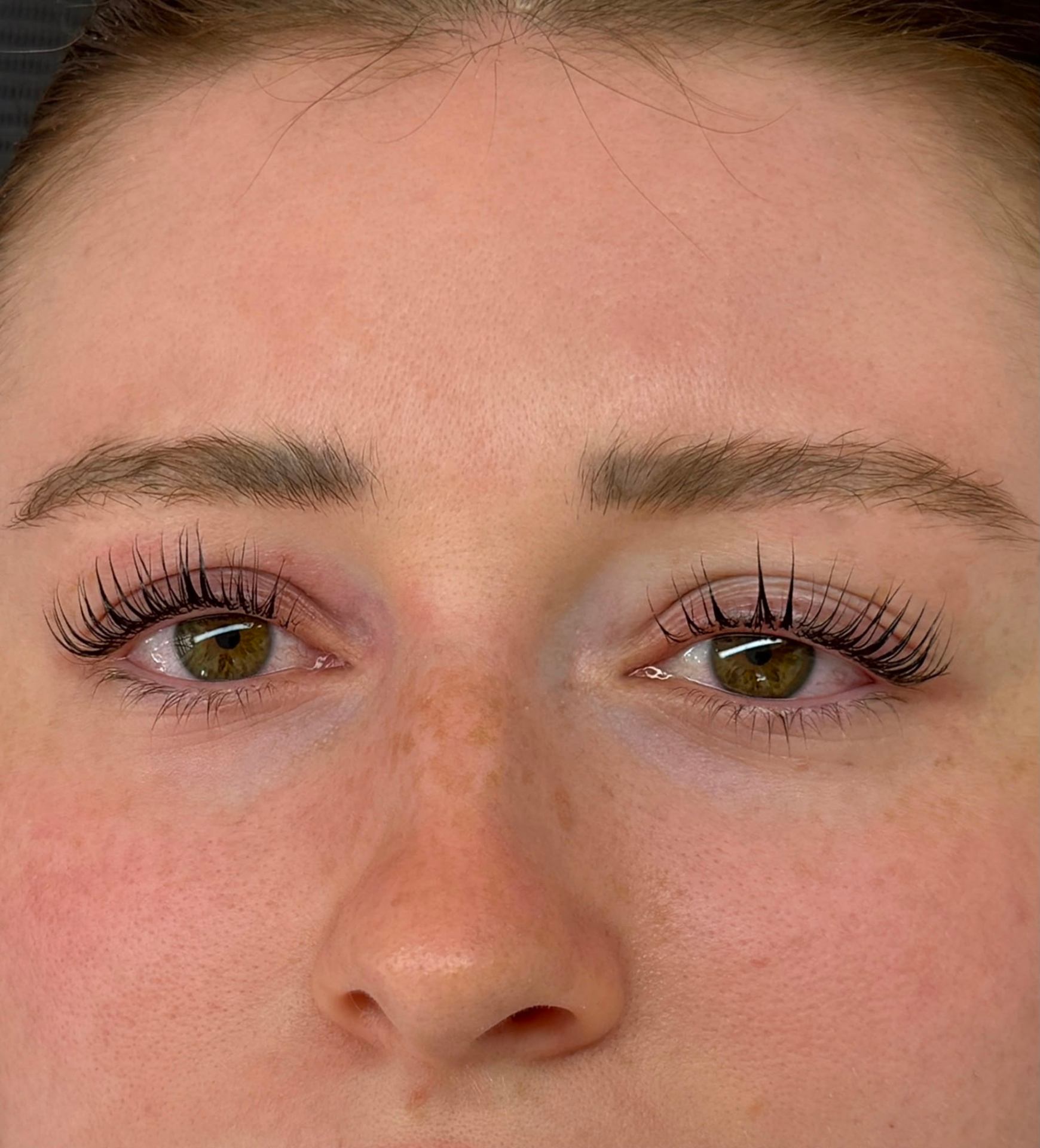 Wimpernverlängerung Spiky Look beide Augen